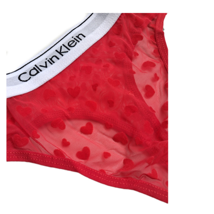 شورت بکلس طرح دار توری قرمز مرلین سایز L,XL